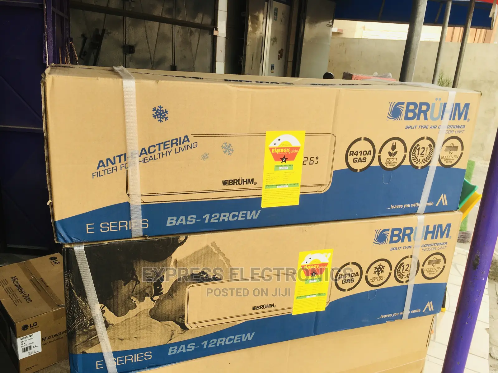 Amazing Deal Bruhm 2.0hp Fresh Air Flow Split R410 Gas AC
