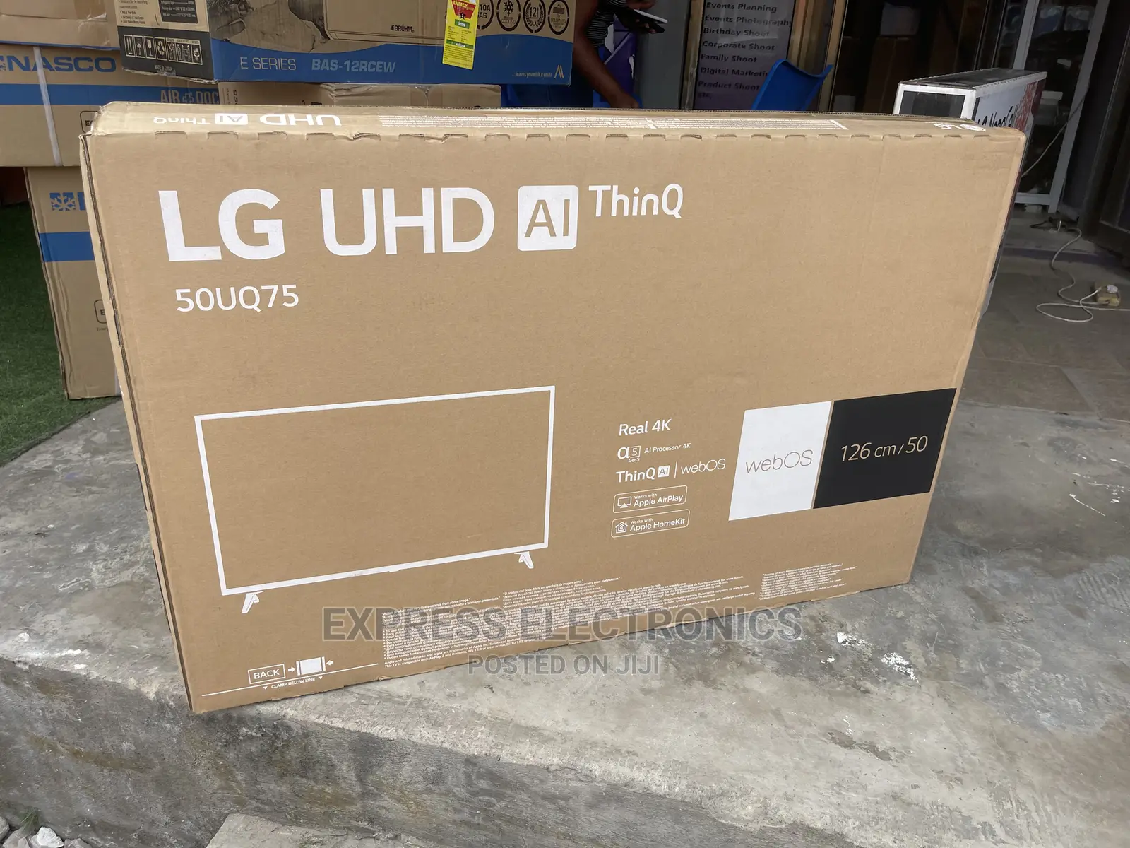 Quality Display 50”50UQ75003 Tv LG UHD Smart +Dstv