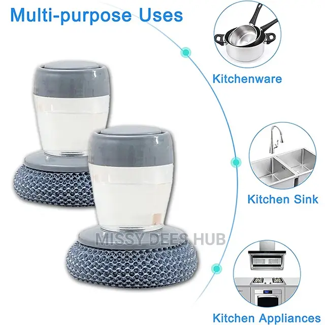Soap Dispensing Brush