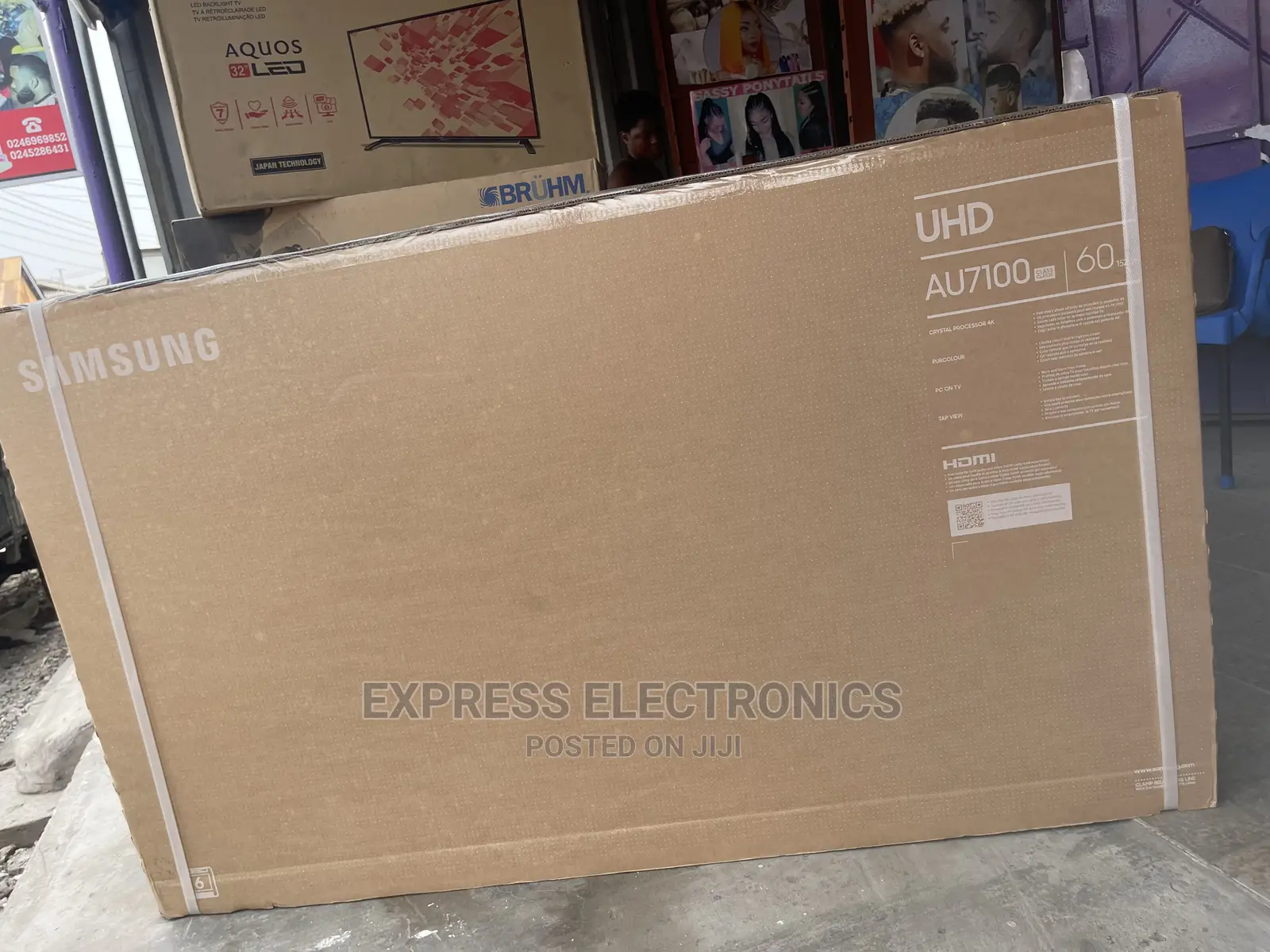 Quality Display Sleek Design Samsung UHD Series7 60”+Dstv