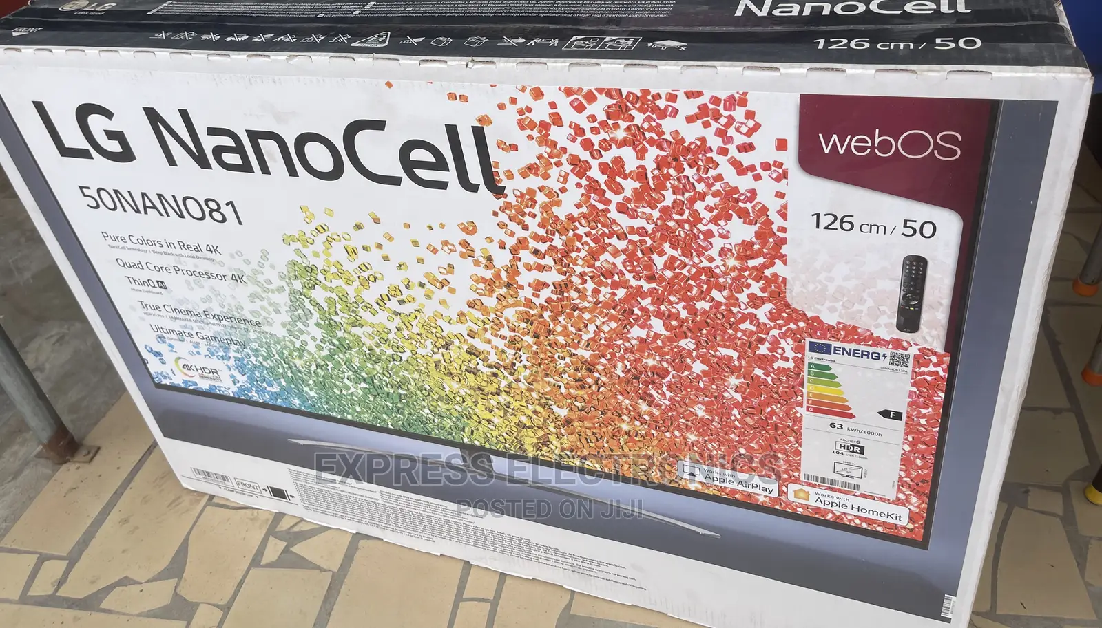 Nanocell 50” UHD NANO813 Sleek Design LG +Dstv