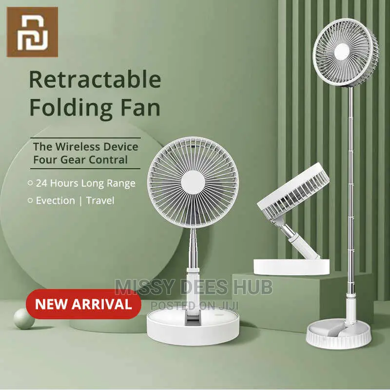 Cordless Rechargeable Foldable Fan