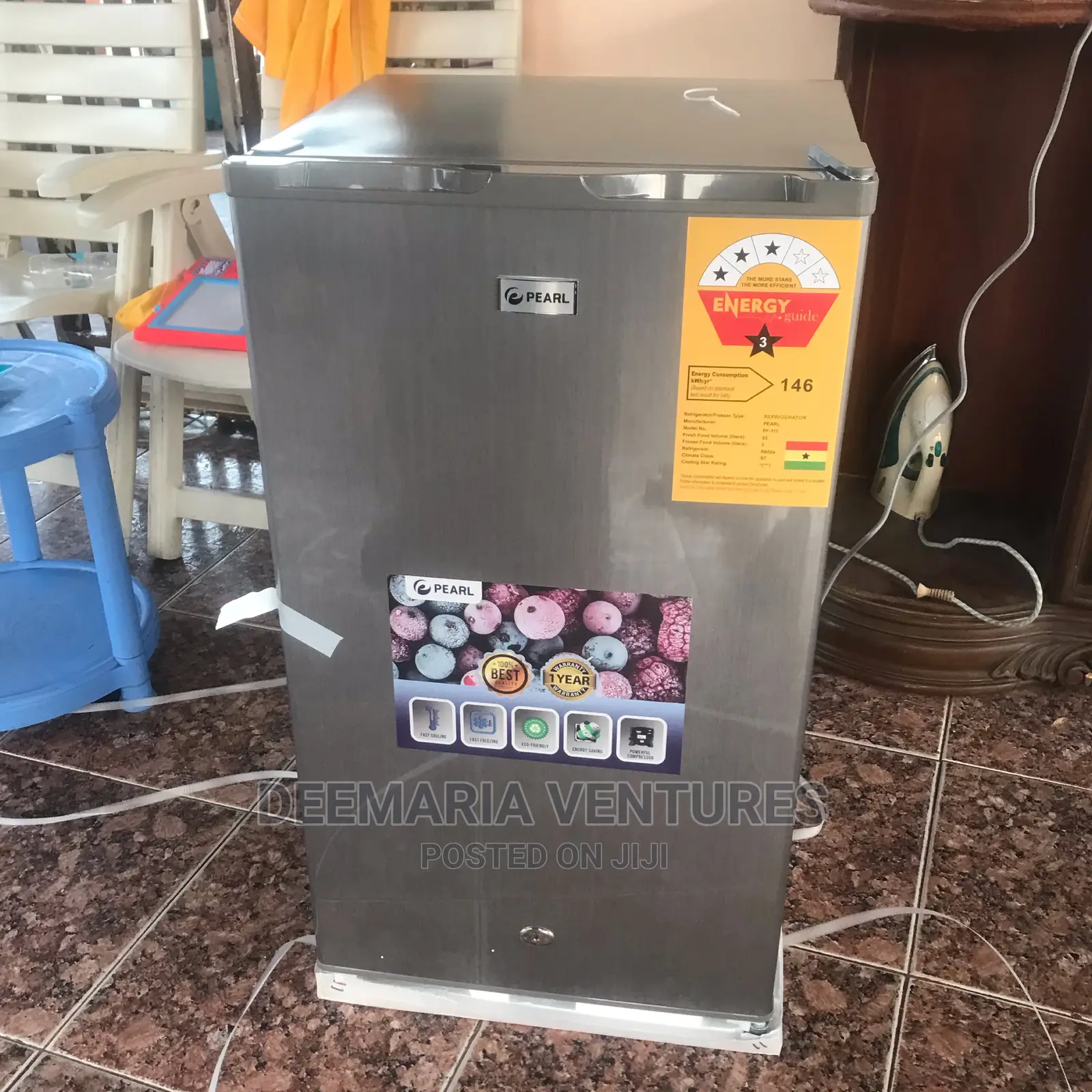 Pearl 93l Table Top Fridge Pf-111
