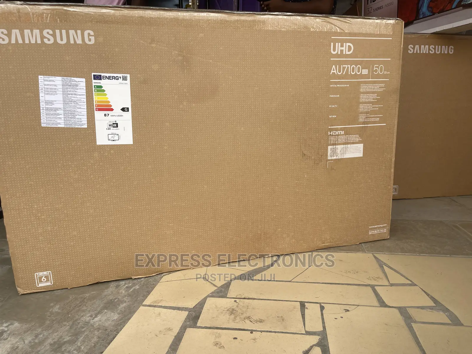 Foreign Standard Samsung 50”UHD Smart (Dstv)Eco Friendly