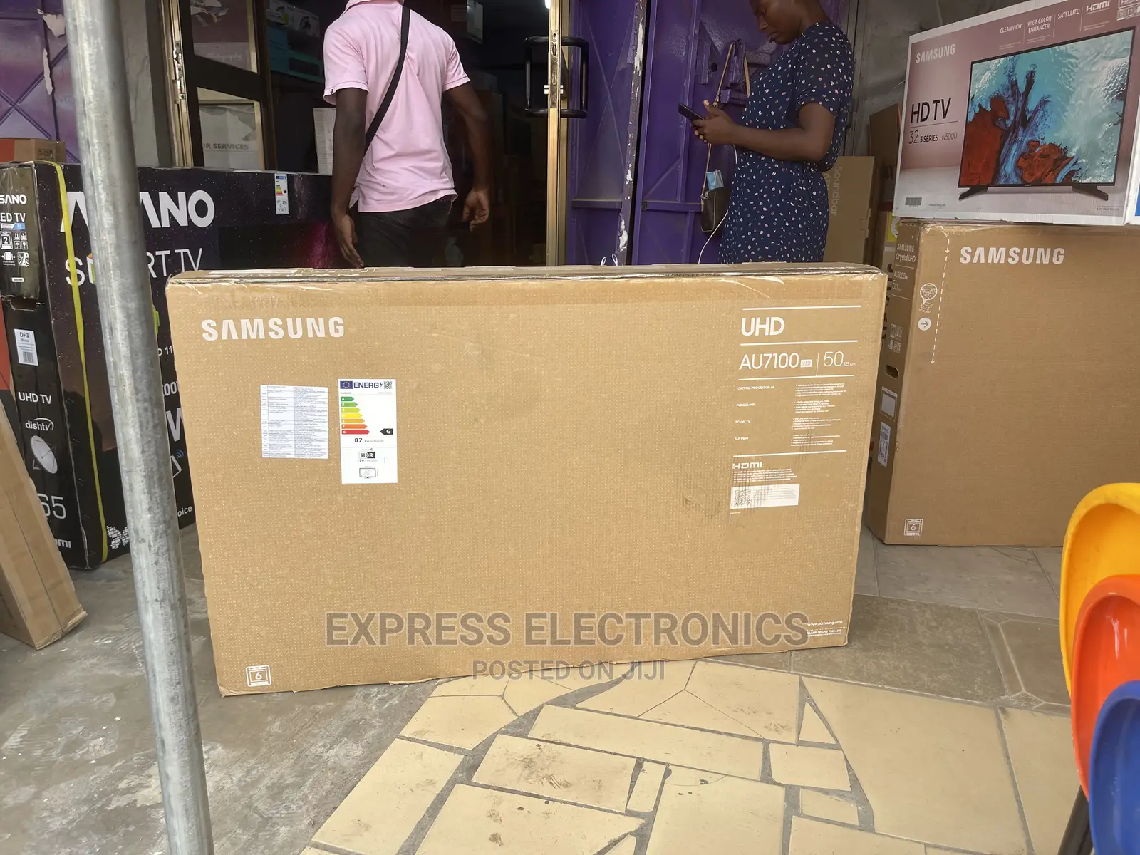 Foreign Standard Samsung 50”UHD Smart (Dstv)Eco Friendly