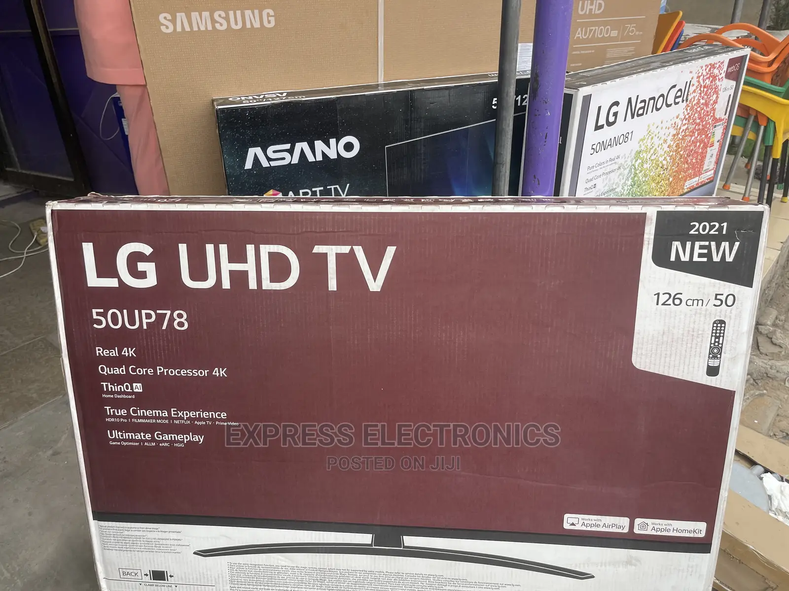 Foreign Standard 50”Up78000 UHD Smart LG Eco Friendly