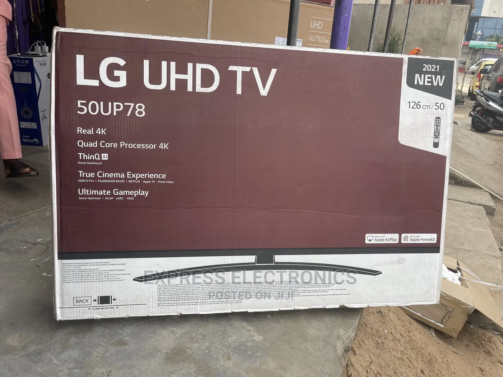 Foreign Standard 50”Up78000 UHD Smart LG Eco Friendly