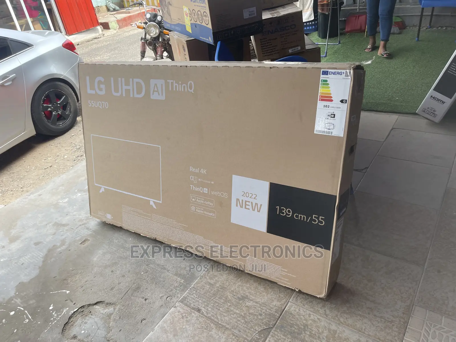 Foreign Standard LG 55” UHD Smart Tv (2022)UQ7000+Dstv