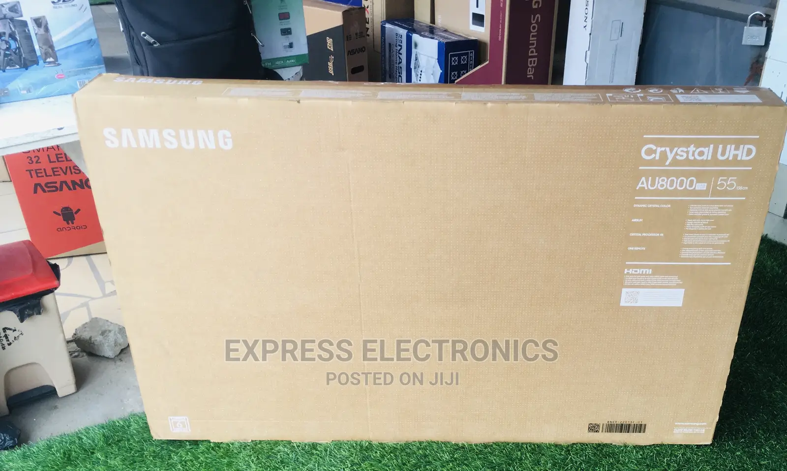 Foreign Standard 55”Au8000 UHD Samsung Tv +Dstv