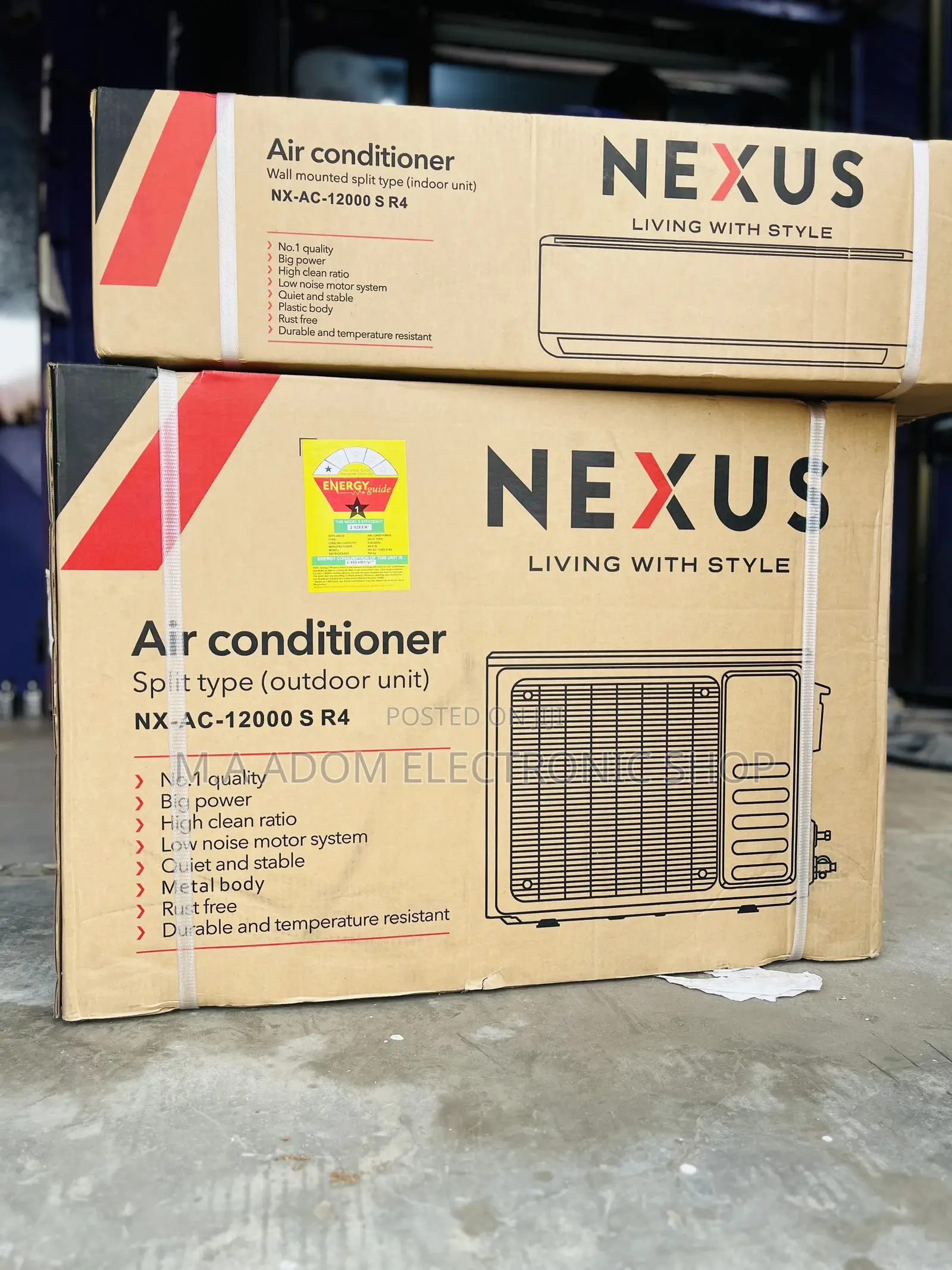 It Comes With R410 Gas Nexus 1/5 Hp Split AC