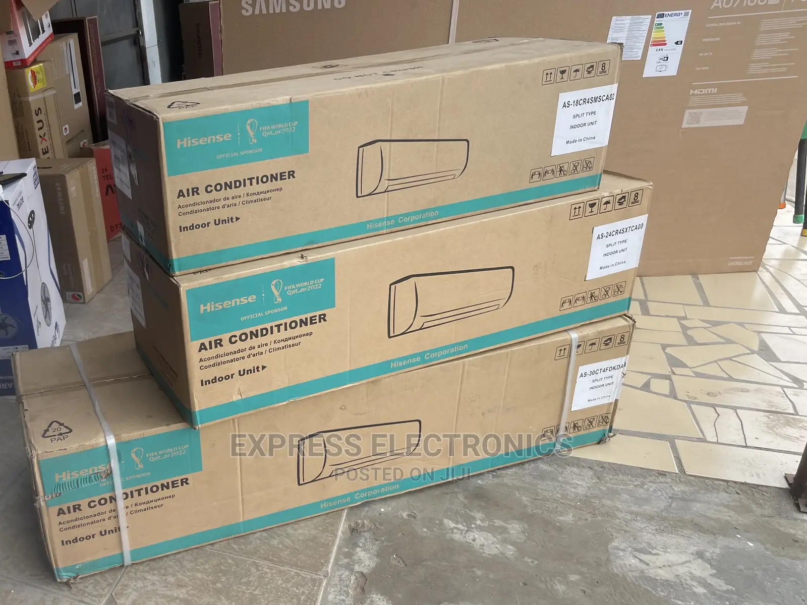 Adjustable Temperature Hisense 1.5hp Eco Friendly AC Split