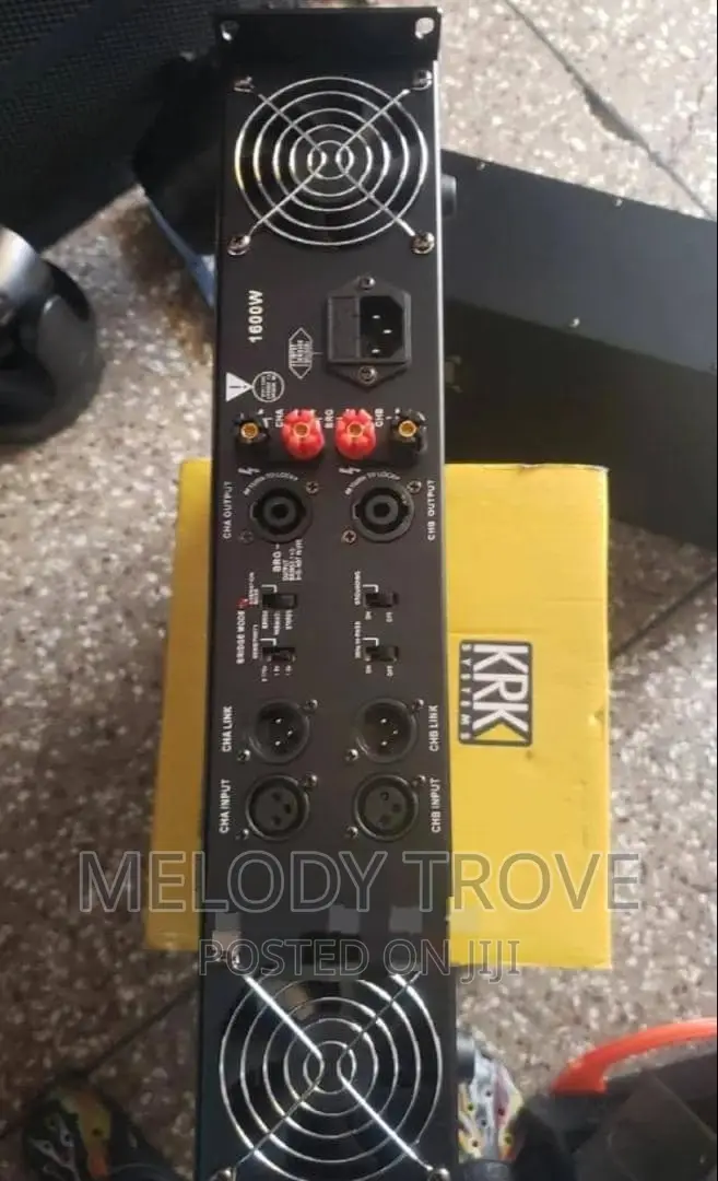Max Mx4000power Amplifier