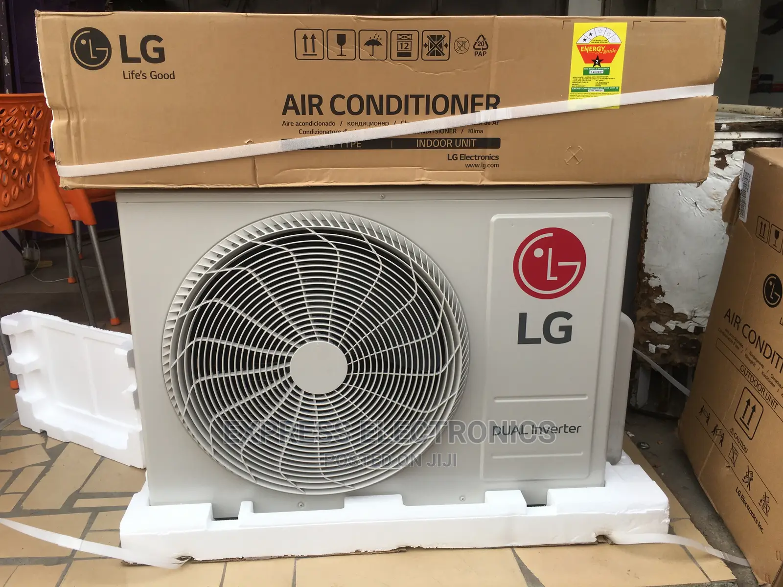 Dualcool 2.0hp LG Inverter Eco Friendly AC S4-Q18kl3qe Split