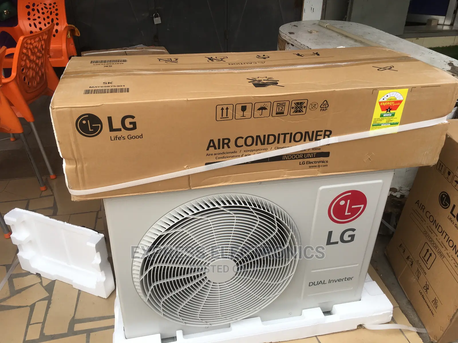Budget Friendly 2.5hp(White)Split LG R410 Gas Adjustable Tem