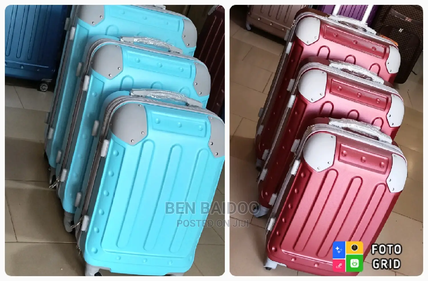 Plastic Design Traveling Bag(3in1)
