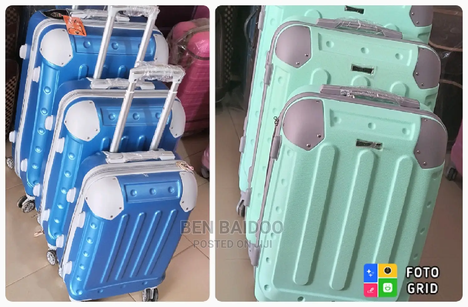 Plastic Design Traveling Bag(3in1)