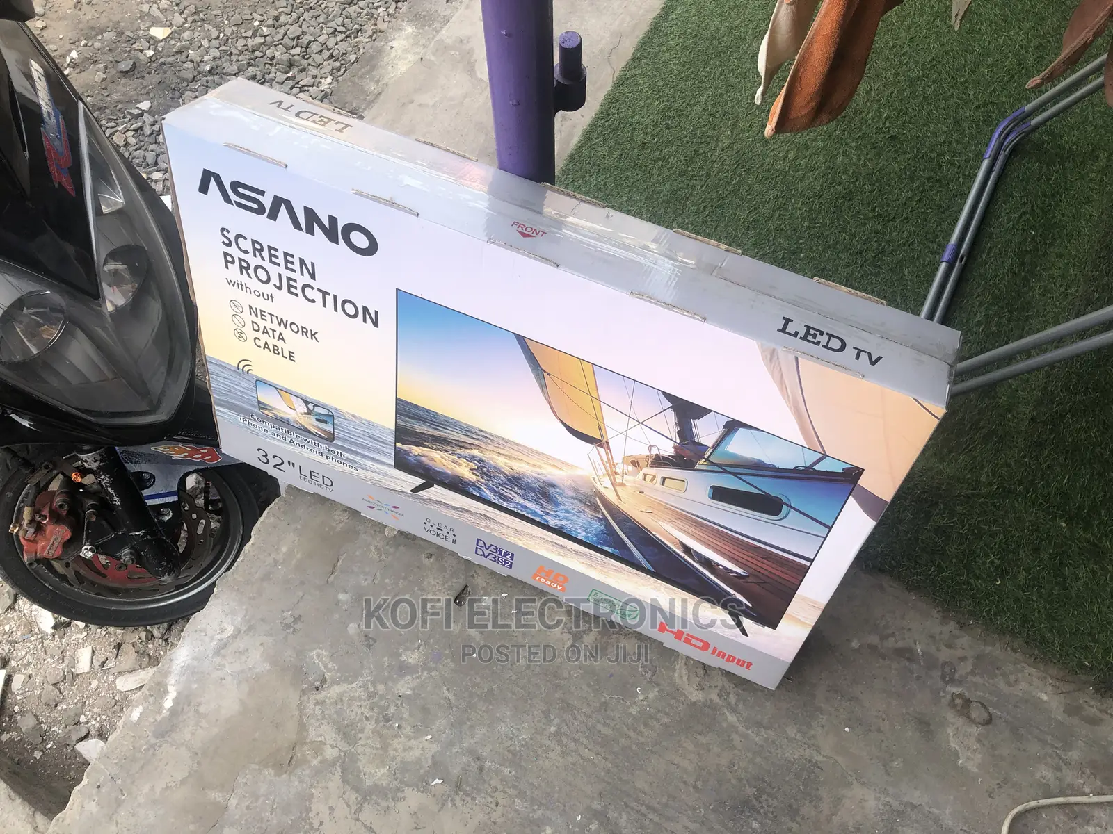New Miracast Screen Projection HDR LED 32" Asano TV