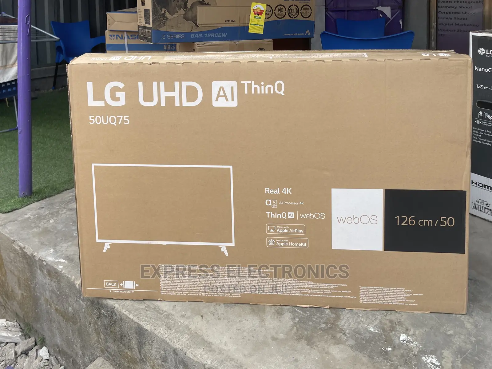 Wide Color Enhancer LG UHD Smart 50”UQ75003 Tv