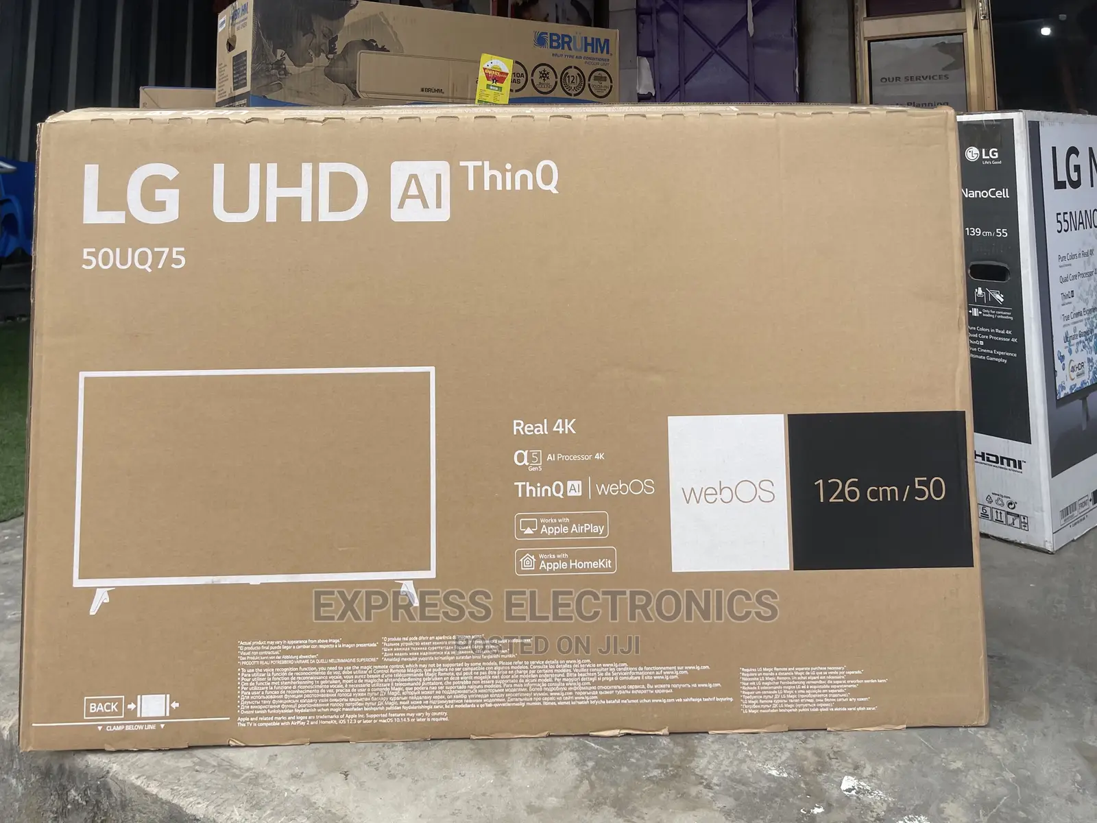 Wide Color Enhancer LG UHD Smart 50”UQ75003 Tv