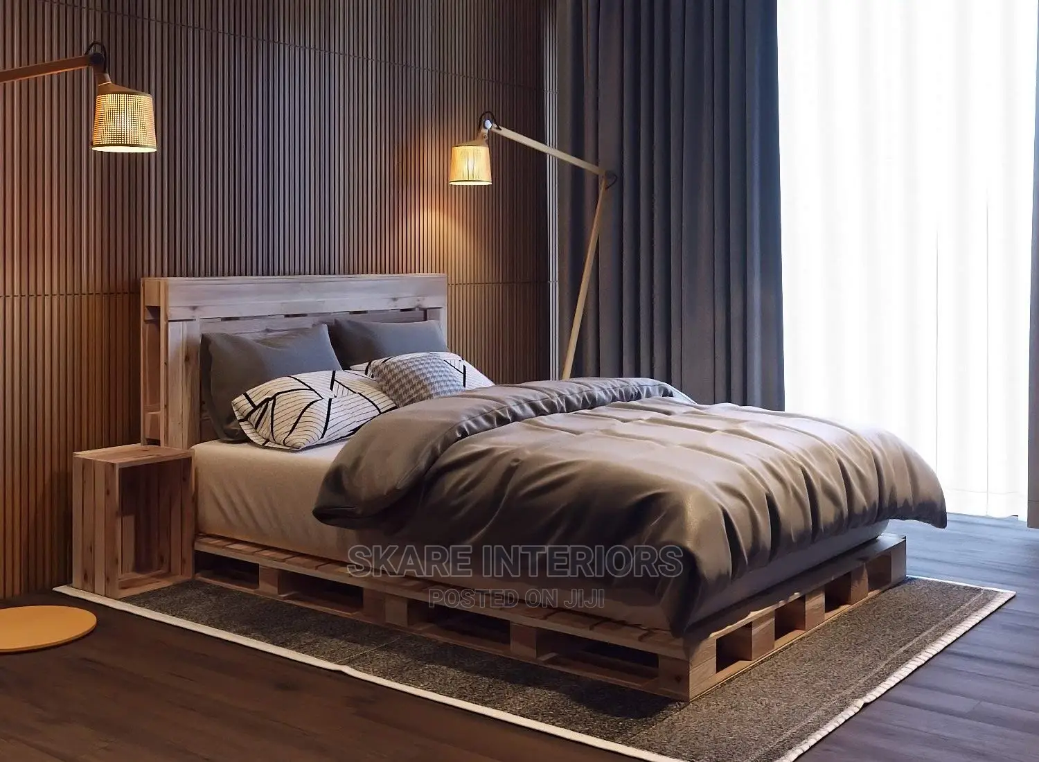 Pallets Bed