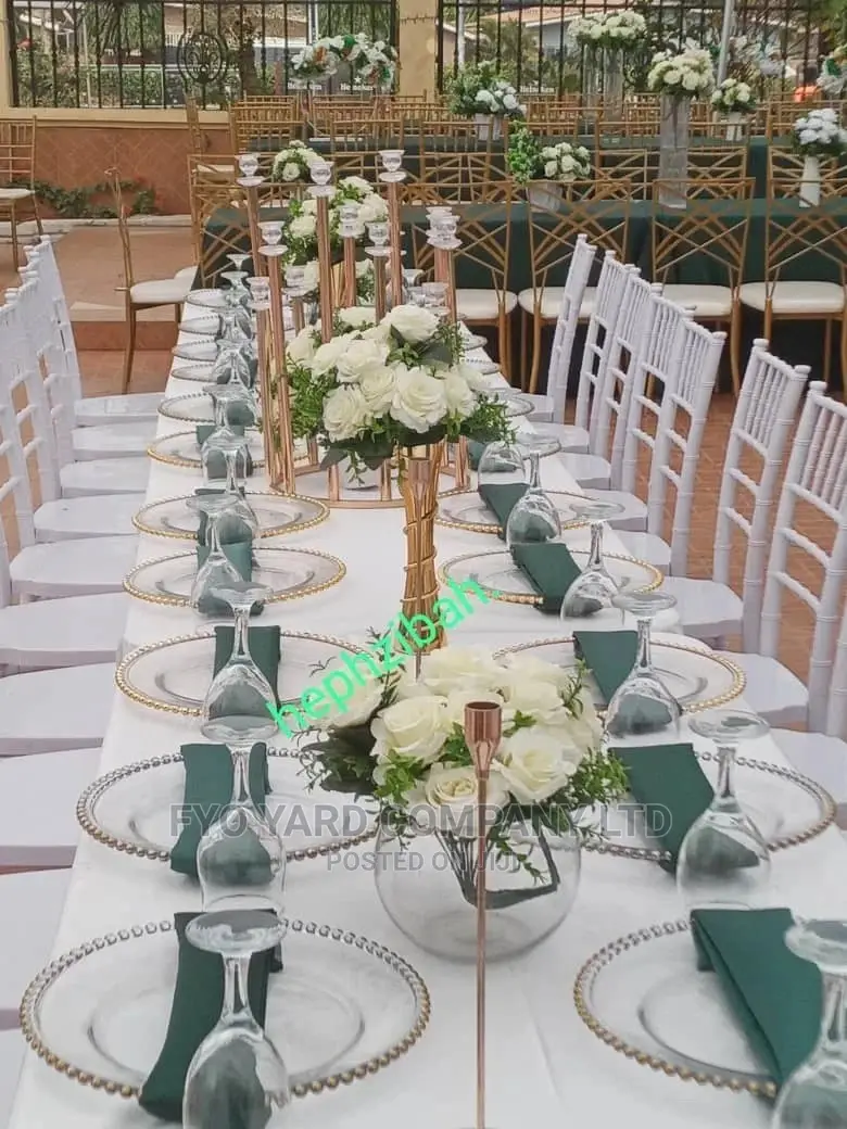 All Events Decor and Rentals of Chairs, Tables, Canopies