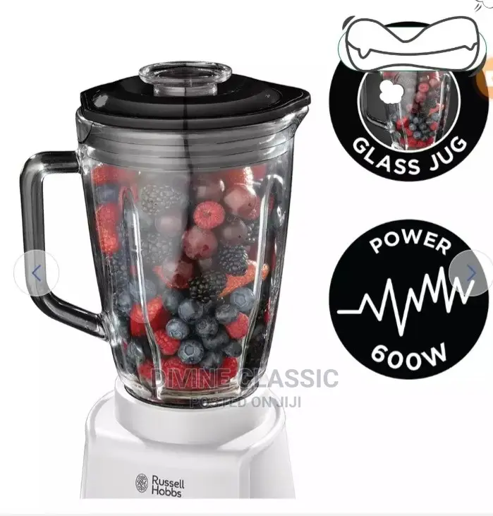 Russell Hobbs Glass Jug Blender and Grinder Set