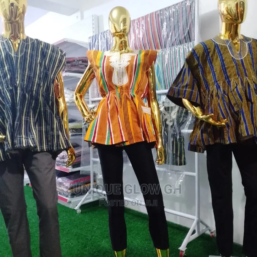 Ghanaian African Smocks Ladies Top Female Male Batakari