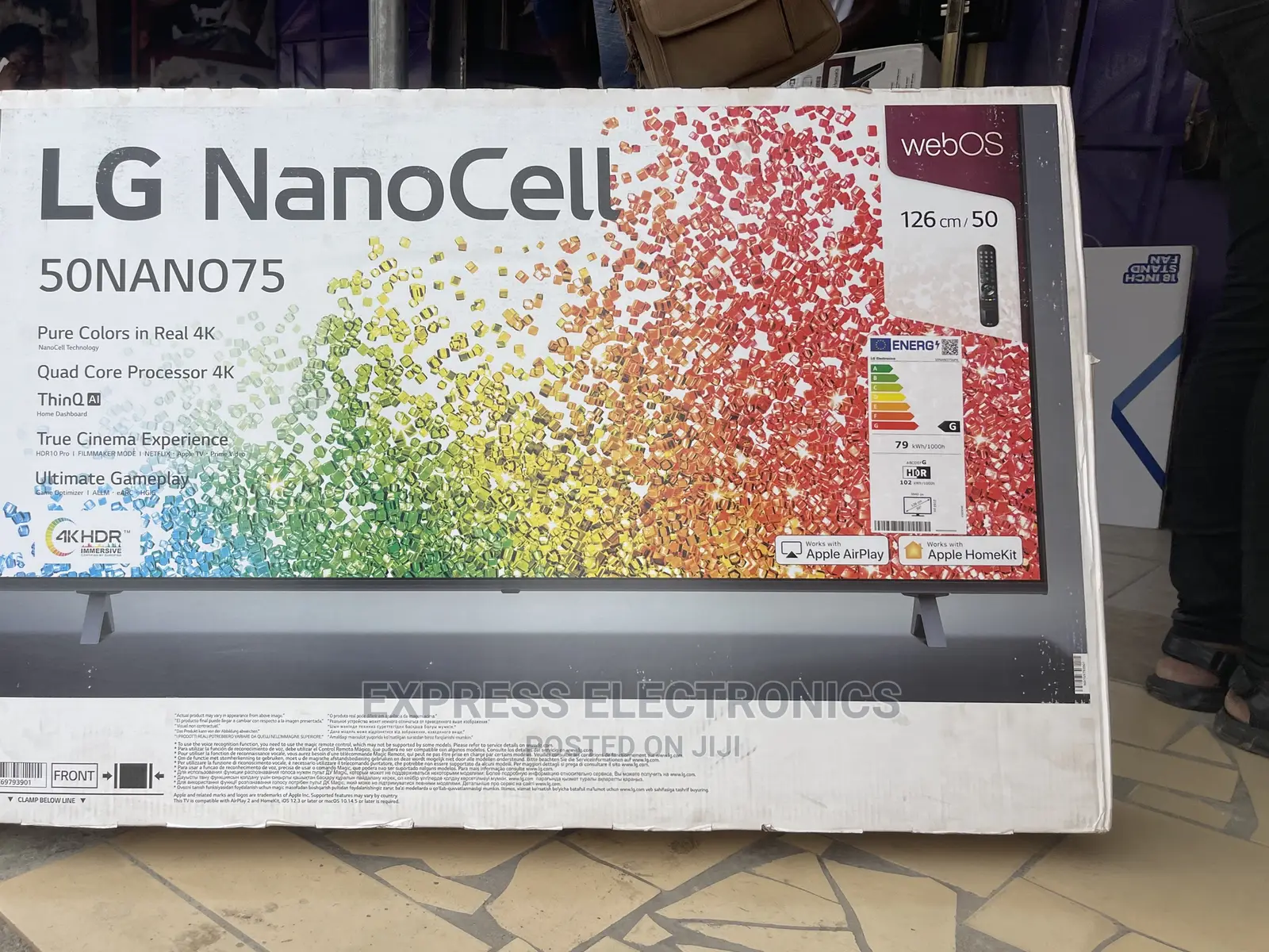 Friendly Budget Nanocell 50”NANO756 UHD Real Smart Lg Tv