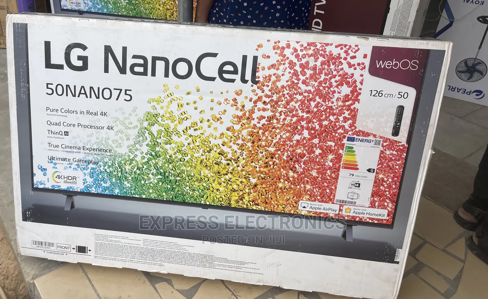 Friendly Budget Nanocell 50”NANO756 UHD Real Smart Lg Tv