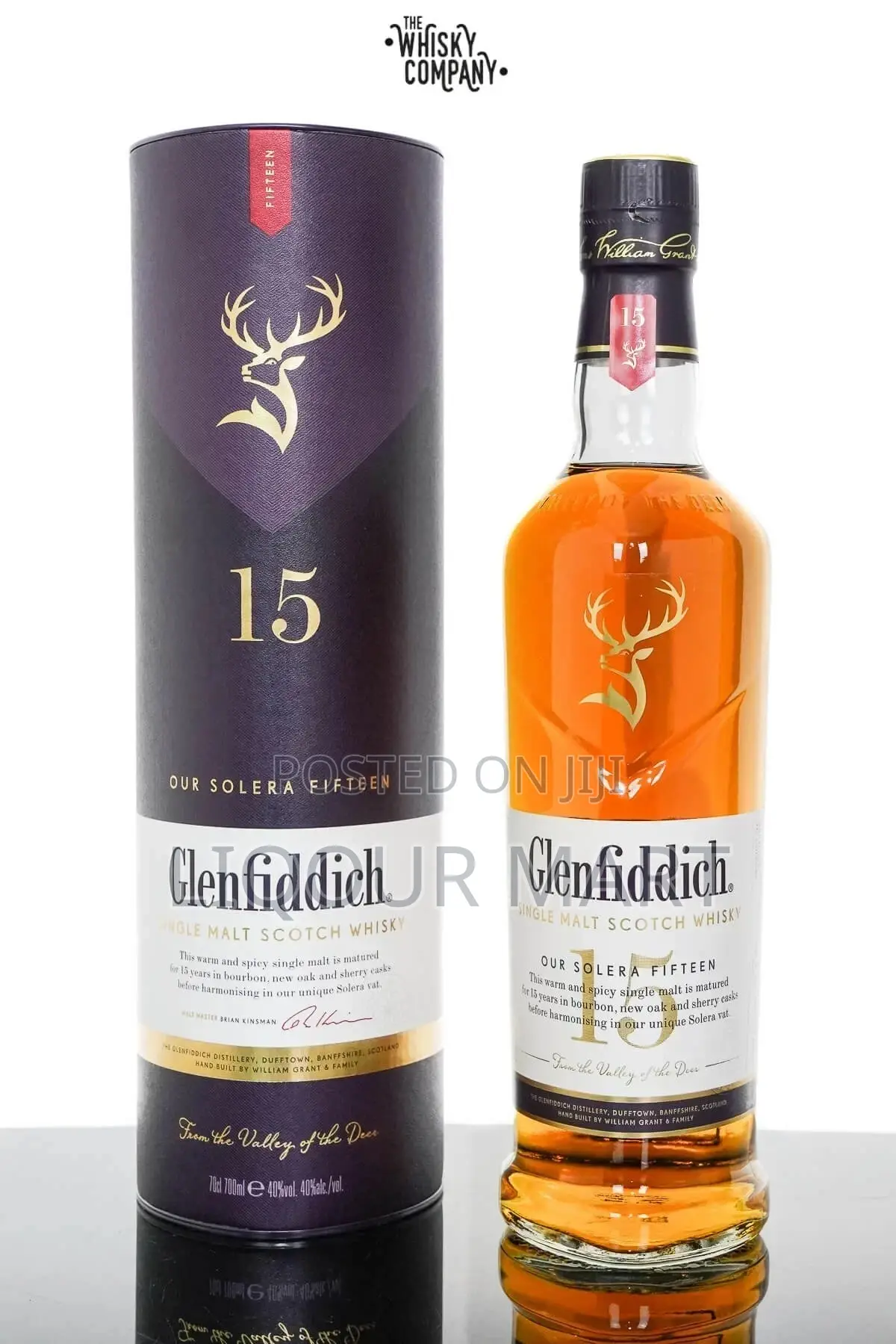 Glenfiddich 15 Years Old Single Malt Scotch Whisky 70cl