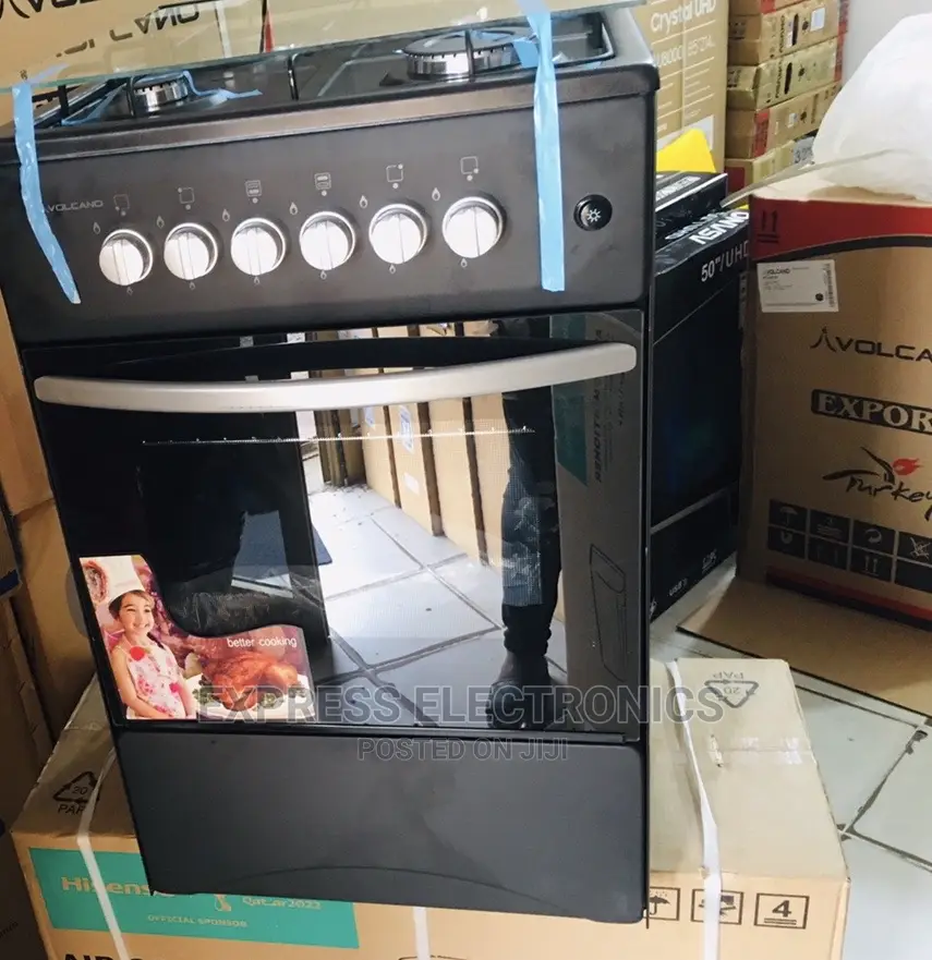 Long Lasting Durability 4burner 50+50 Volcano Cooker Gas