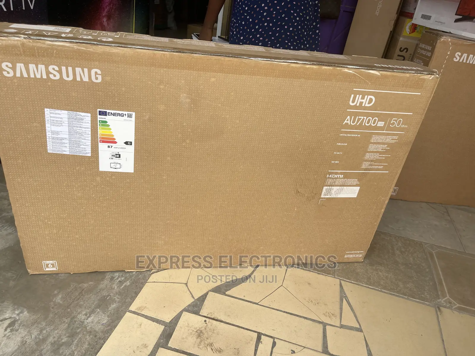 Long Lasting Samsung UHD Crystal 50” Smart Tv (Dstv)