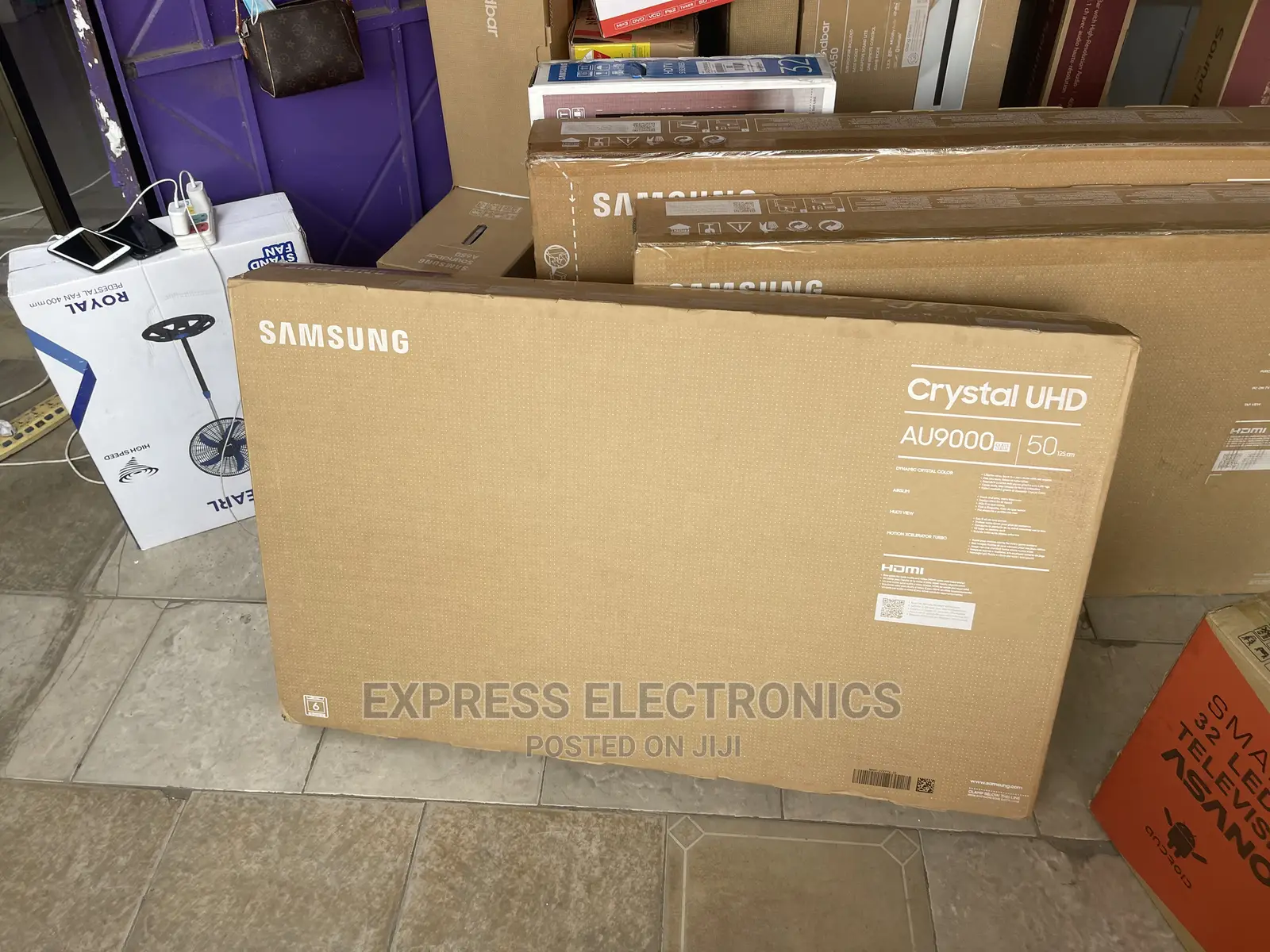 Long Lasting Samsung UHD Smart 50”Series 9 Tv (Dstv)