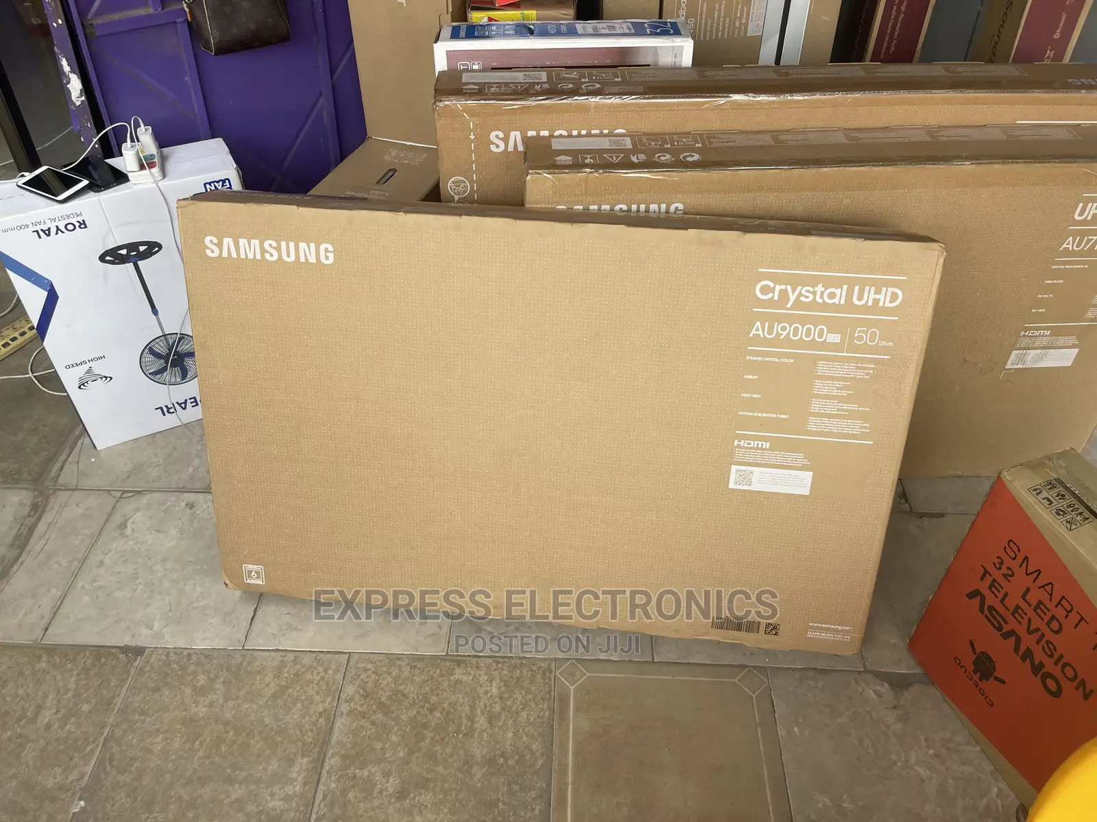 Long Lasting Samsung UHD Smart 50”Series 9 Tv (Dstv)