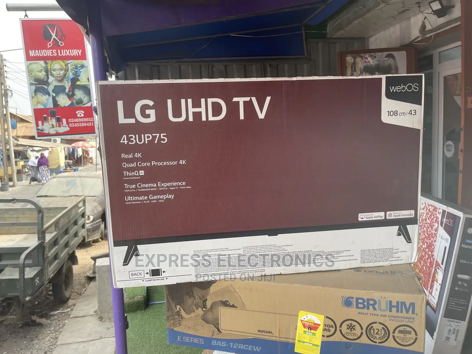 LG Long Lasting 43”Up75 UHD 4k Experience Smart (Dstv)