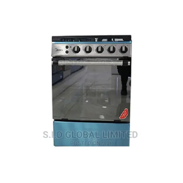 Midea 4 Burner Gas Cooker Sniper Model M_sniper60-silver