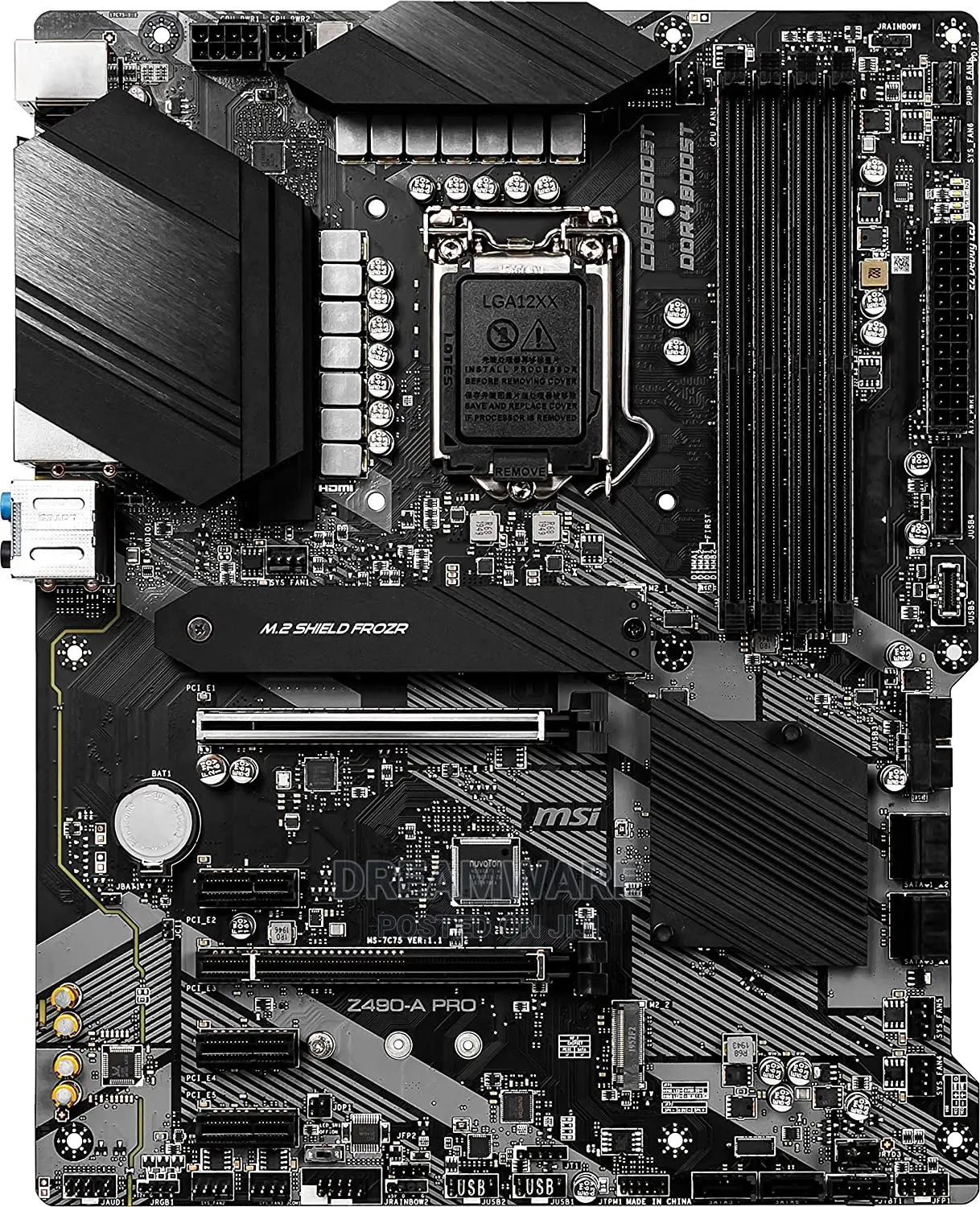 Msi Z490-a Pro Board and 10th Gen Core I5 Processor