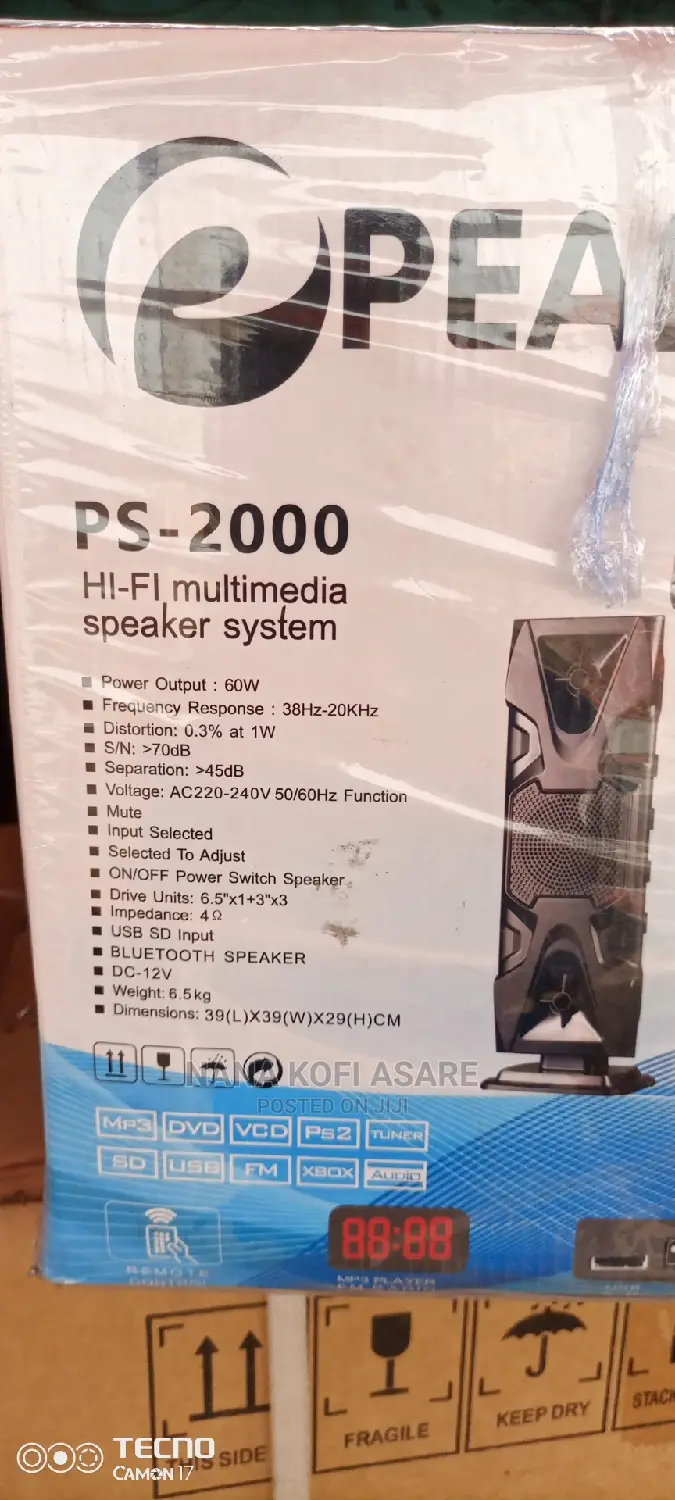 Pearl 3.1ch 6owatts Speakers