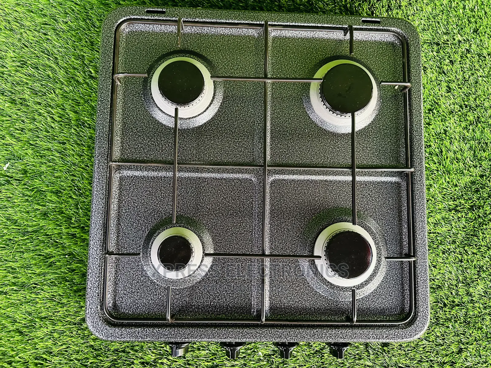Metallic Black Volcano 4BURNER Tabletop Gas Cooker