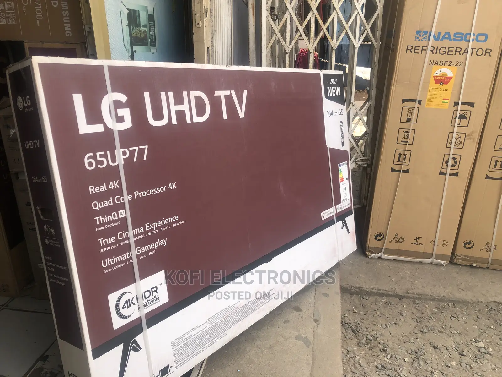 LG Up77(65 Inch) Uhd LED Webos TV W/ Alexa Compatibility