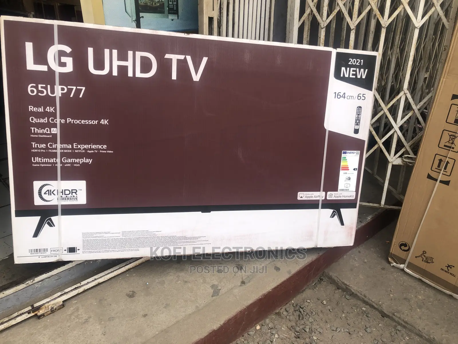 LG Up77(65 Inch) Uhd LED Webos TV W/ Alexa Compatibility