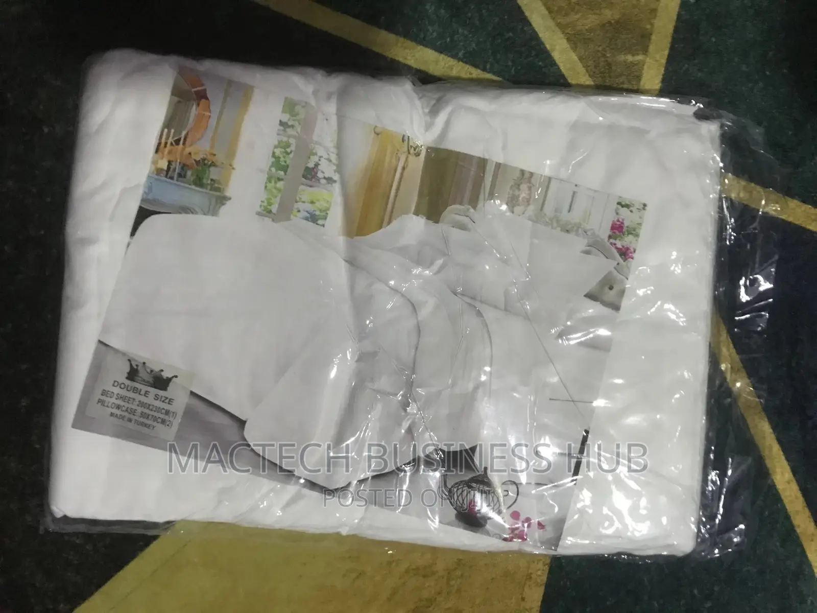 White Bedsheets