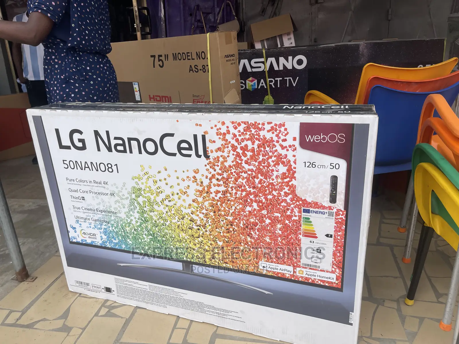 Vivid True Life Picture Nanocell 50” UHD Smart LG + Dstv