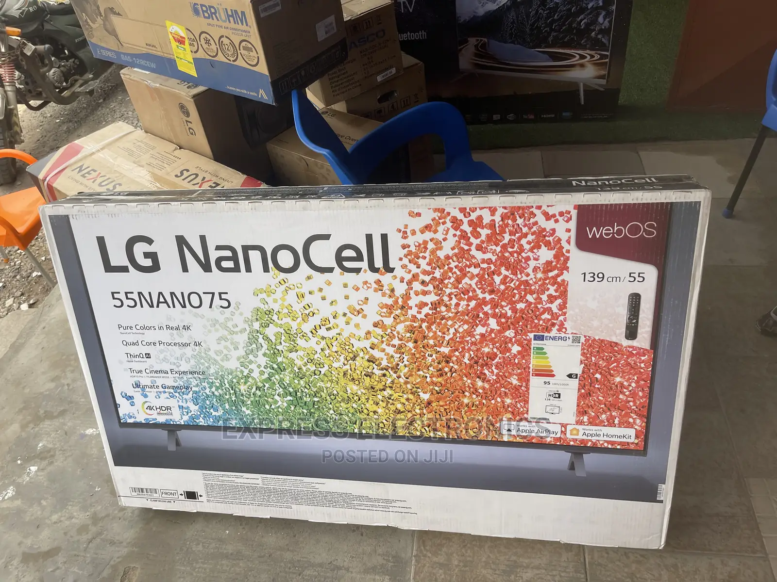 LG Nanocell Vivid Pictures Smart 55” UHD NANO756 +Dstv