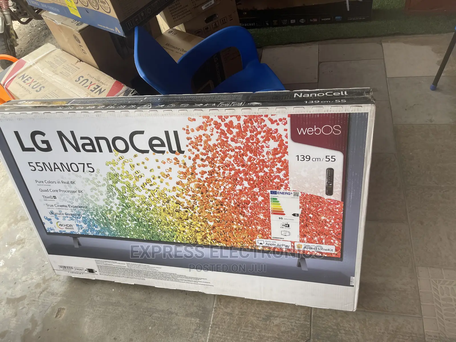 LG Nanocell Vivid Pictures Smart 55” UHD NANO756 +Dstv
