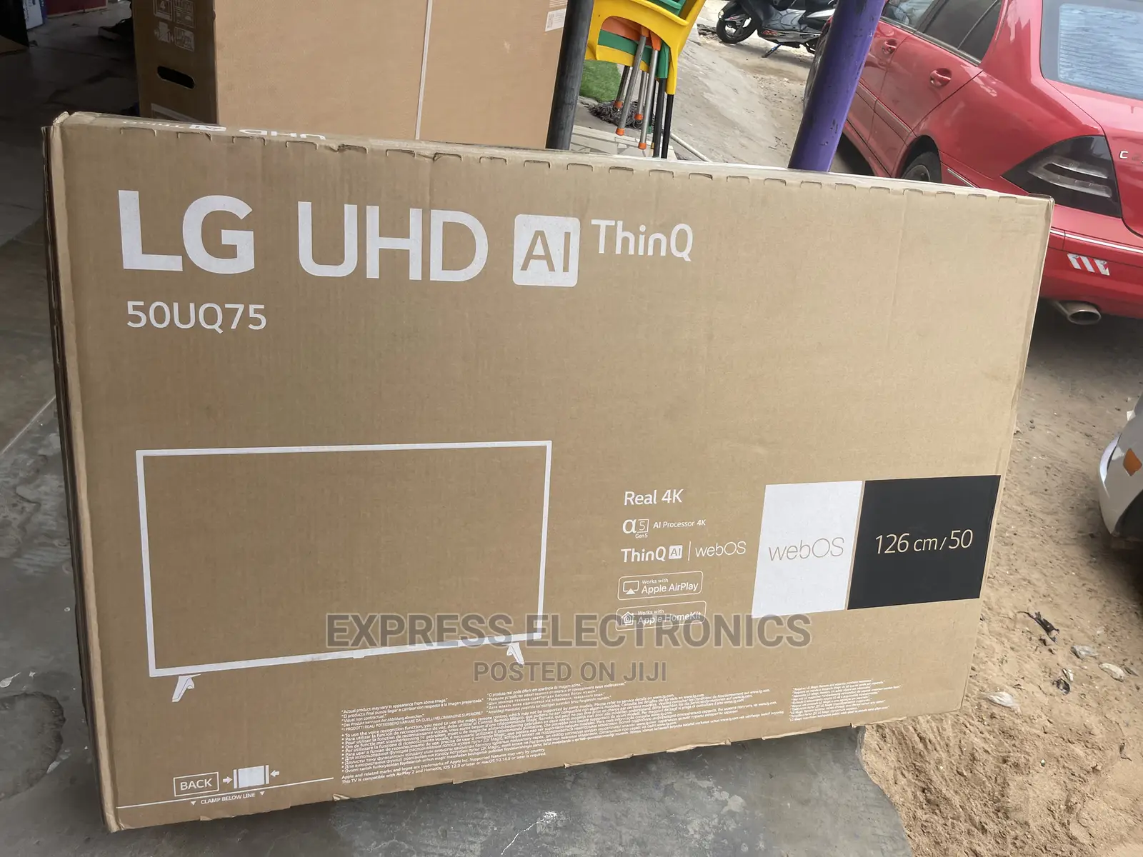 LG Vivid True Picture Smart UHD 65”UQ8000 Tv +Dstv