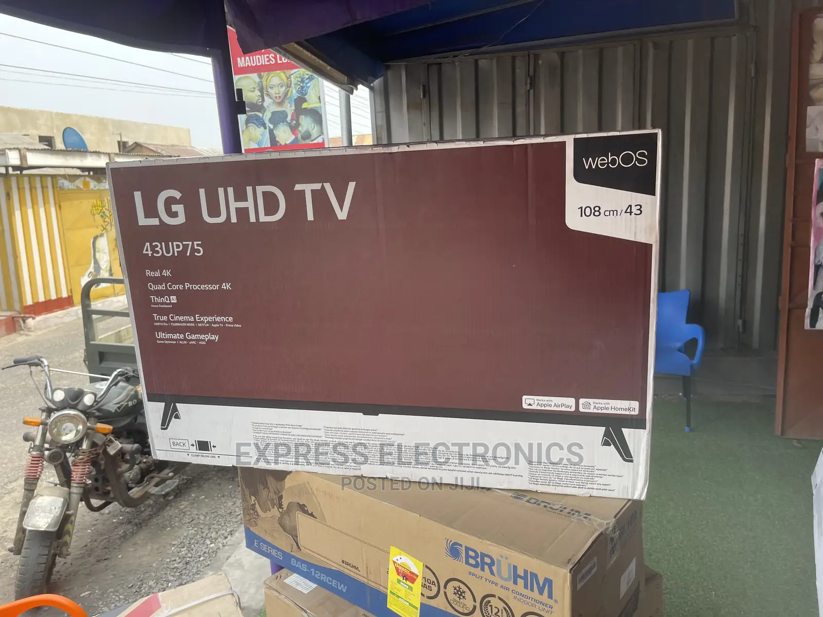 Vivid Pictures Lg 43”UP75003 UHD Smart Tv +Dstv