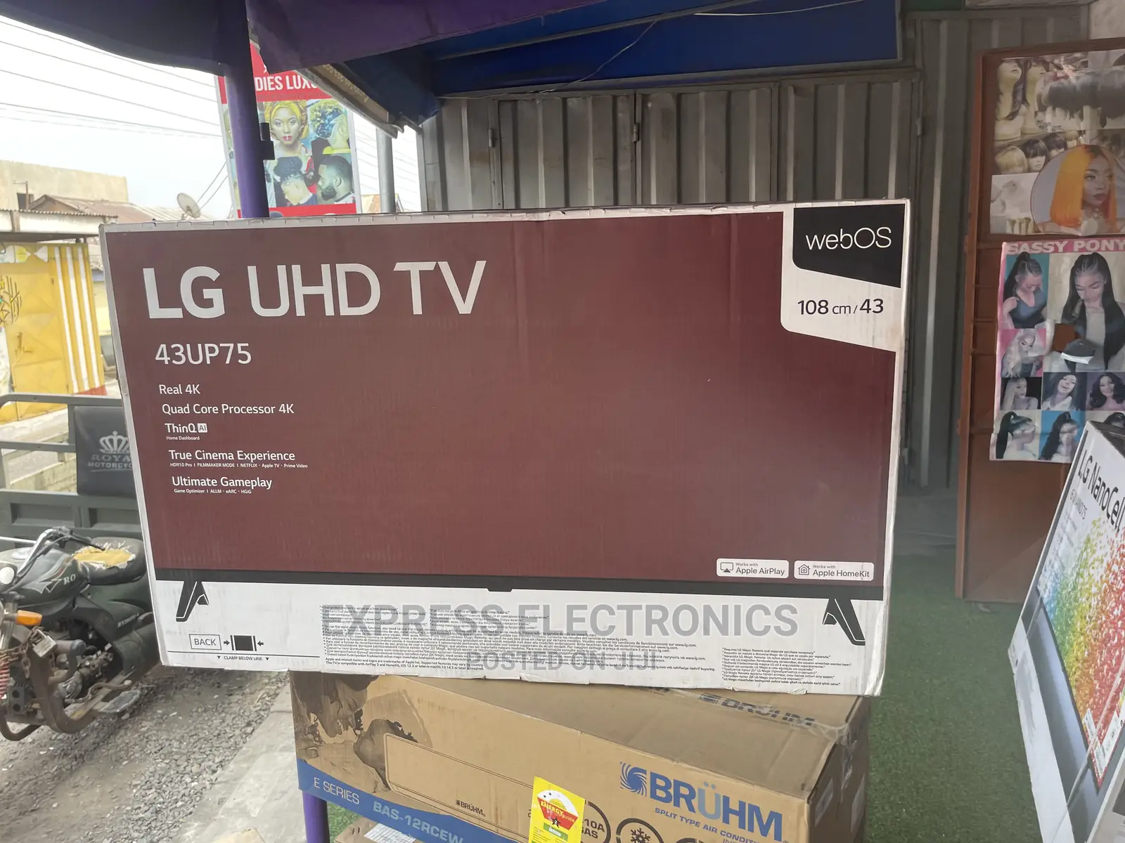 Vivid Pictures Lg 43”UP75003 UHD Smart Tv +Dstv