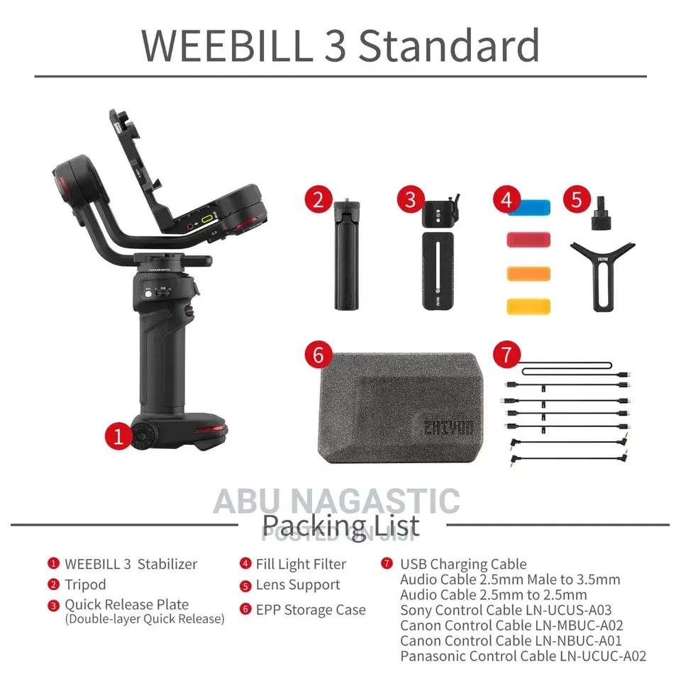 Quality Zhiyun Weebill 3 Combo With Grip Set