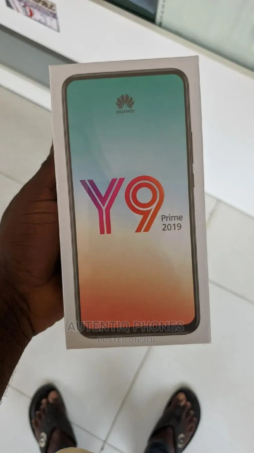 New Huawei Y9 Prime 2019 128 GB Black